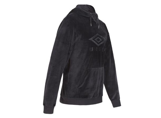 UMBRO History Velvet Hood Sort S Hettegenser i myk kvalitet. 