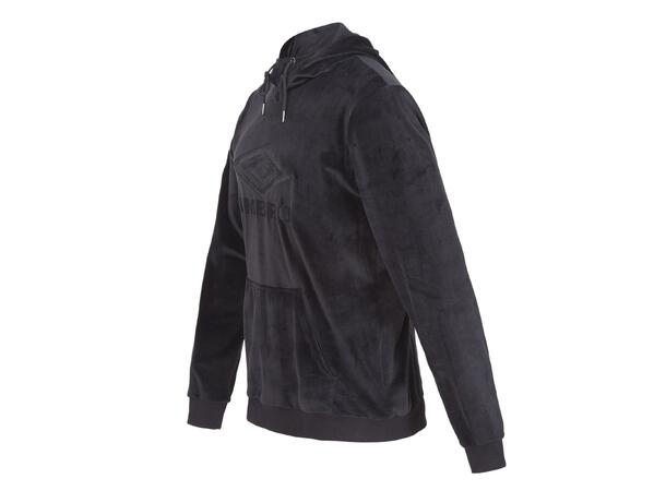 UMBRO History Velvet Hood Sort S Hettegenser i myk kvalitet. 