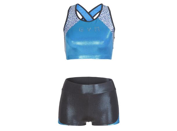 FIBRA Gym Fitness set W Blå XS 