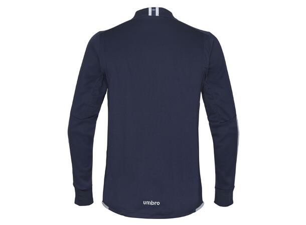 UMBRO UX Elite Half Zip j Marine/Hv 152 Treningsgenser med glidelås 