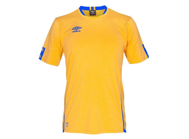 UMBRO UX Elite SS Jsy Gul/Blå S Flott kortermet spillertrøye 