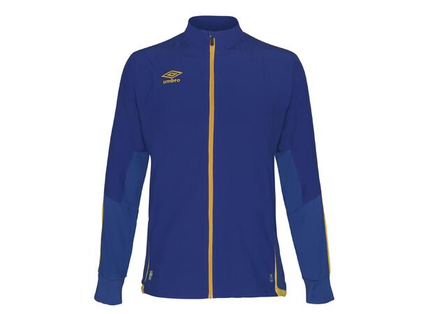 UMBRO UX Elite Trn Jkt Blå/Gul L Lett treningsjakke, romslig passform. 