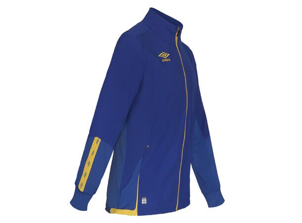 UMBRO UX Elite Trn Jkt Blå/Gul L Lett treningsjakke, romslig passform. 