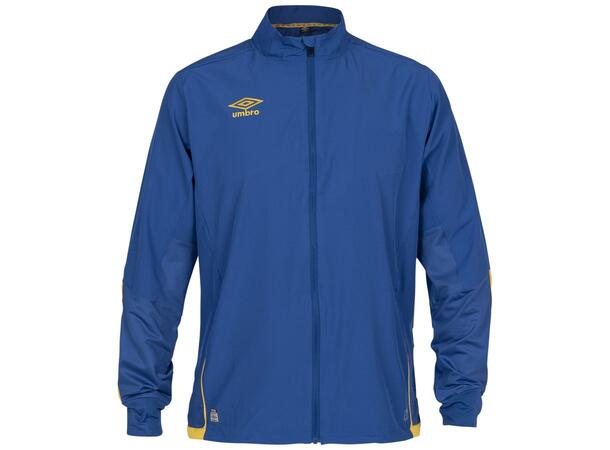 UMBRO UX Elite Trn Jkt Blå/Gul L Lett treningsjakke, romslig passform. 