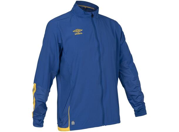 UMBRO UX Elite Trn Jkt Blå/Gul L Lett treningsjakke, romslig passform. 