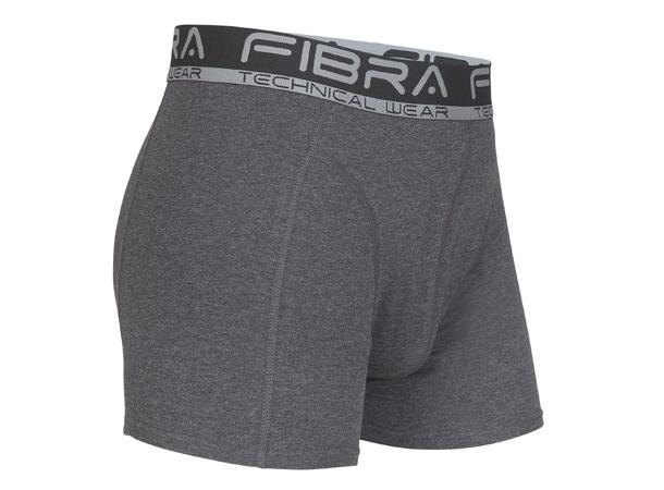 FIBRA Apex Boxer jr 2pck Sort/Grå 152 Boksershorts til herre i 2 farger 