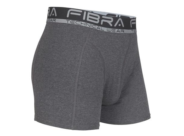 FIBRA Apex Boxer jr 2pck Sort/Grå 152 Boksershorts til herre i 2 farger 