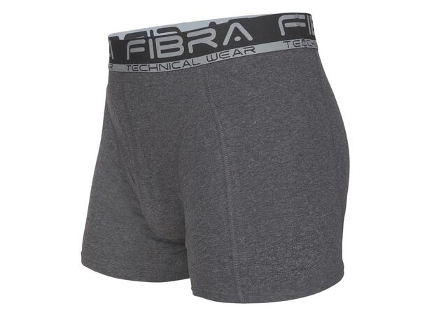 FIBRA Apex Boxer jr 2pck Sort/Grå 152 Boksershorts til herre i 2 farger 