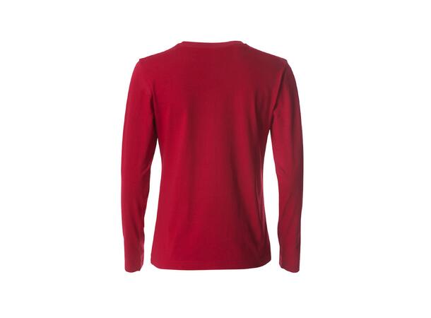ST Basic-T Long sleeve W Rød XS 