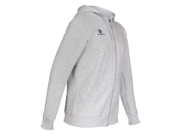FIBRA Basic Hood Jacket jr Grå 116 Hettegenser med liten logo 