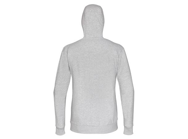 FIBRA Basic Hood Jacket jr Grå 116 Hettegenser med liten logo 