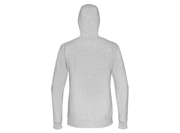FIBRA Basic Hood Jacket jr Grå 116 Hettegenser med liten logo 