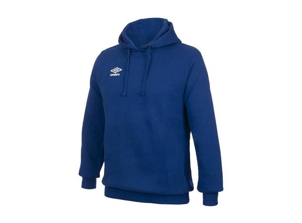 UMBRO Basic Hood jr Blå 140 Hettegenser med liten logo 