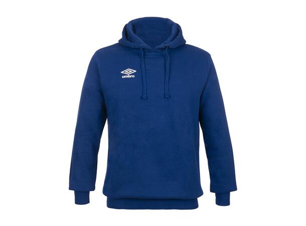 UMBRO Basic Hood jr Blå 140 Hettegenser med liten logo 