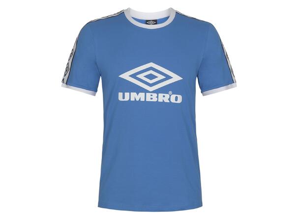 UMBRO Core X Legend Tee J Blå 116 Tøff bomulls t-skjorte til barn 