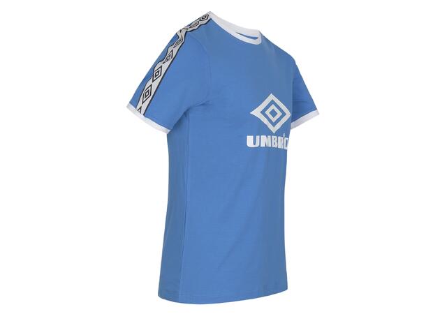 UMBRO Core X Legend Tee J Blå 116 Tøff bomulls t-skjorte til barn 
