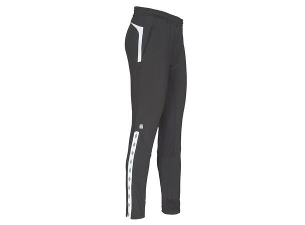 UMBRO UX Elite Pant Slim Sort/Hvit L Treningsbukse i smal passform 