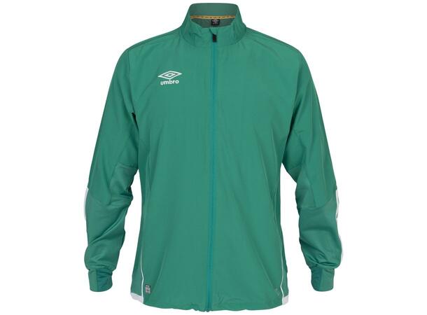UMBRO UX Elite Trn Jkt Grønn/Hvit M Lett treningsjakke, romslig passform. 