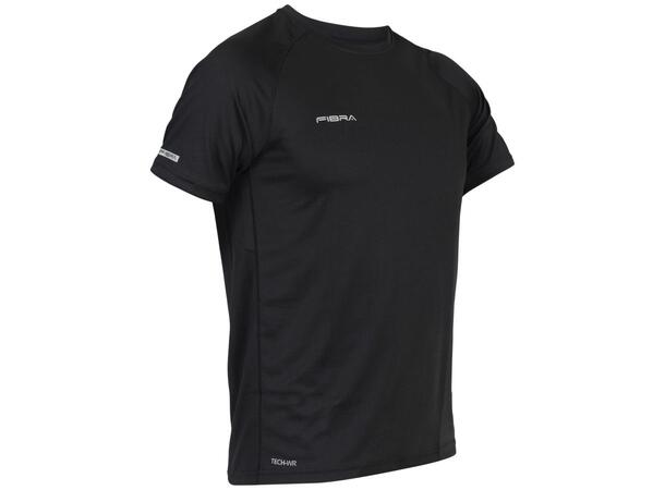 FIBRA Sync Logo Tee Jr Sort 152 Lett komfortabel T-skjorte for Jr. 