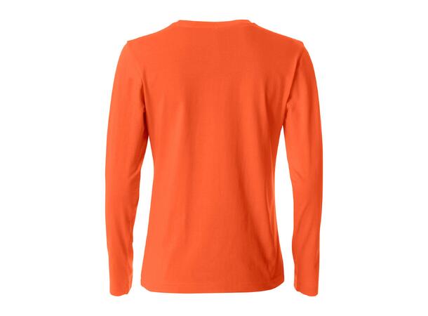 ST Basic-T Long sleeve W Oransje XS