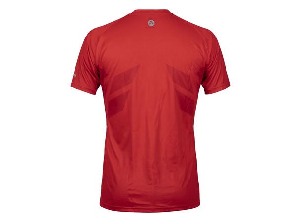 FIBRA Sync Tee Rød S Lett komfortabel T-skjorte