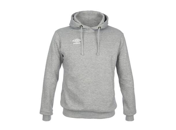 UMBRO Basic Hood Grå XL Hettegenser med liten logo 
