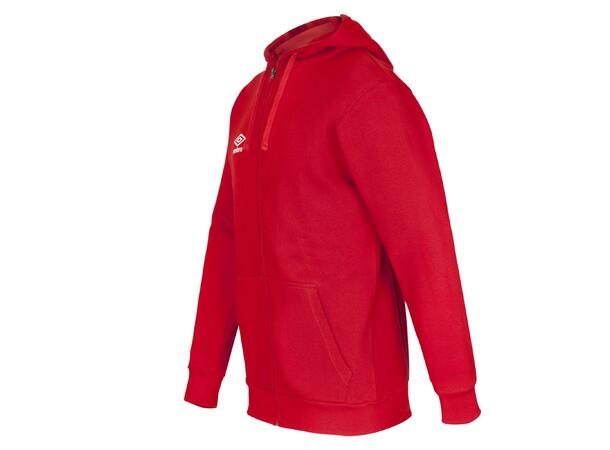 UMBRO Basic Hood Jacket Rød M Jakke med hette og liten logo