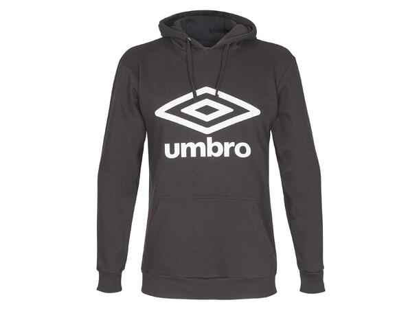 UMBRO Basic Logo Hood jr Sort 152 Hettegenser med Umbro logo og lomme