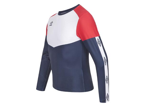 UMBRO Core X Poly LS Tee Marine S 