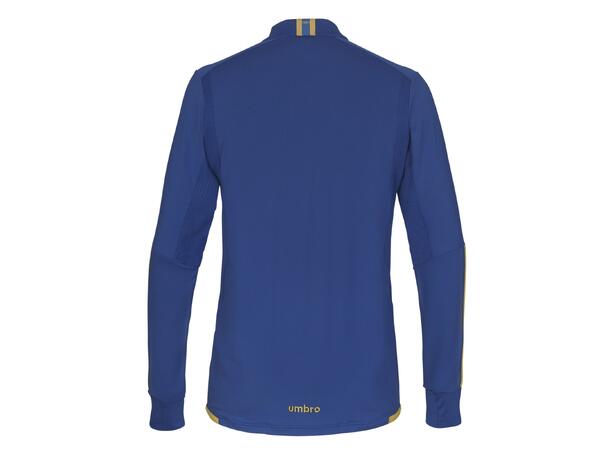 UMBRO UX Elite Half Zip Blå/Gul XL Treningsgenser med glidelås 
