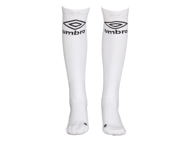 UMBRO UX Elite Handb. Sock L Hvit 40-44 Lang håndballstrømpe 