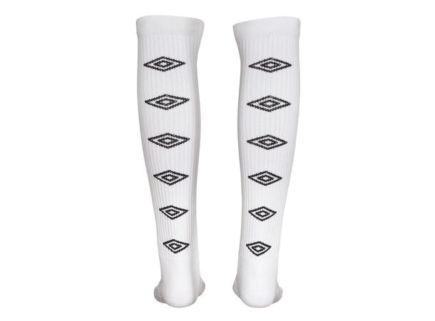UMBRO UX Elite Handb. Sock L Hvit 40-44 Lang håndballstrømpe 