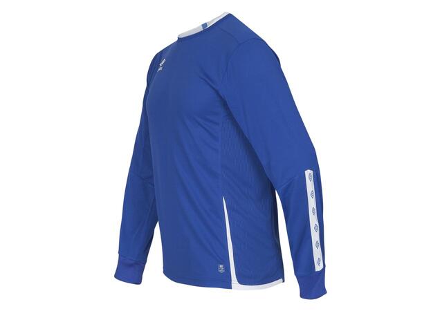 UMBRO UX Elite LS Jsy j Blå/Hvit 152 Flott langermet spillertrøye 