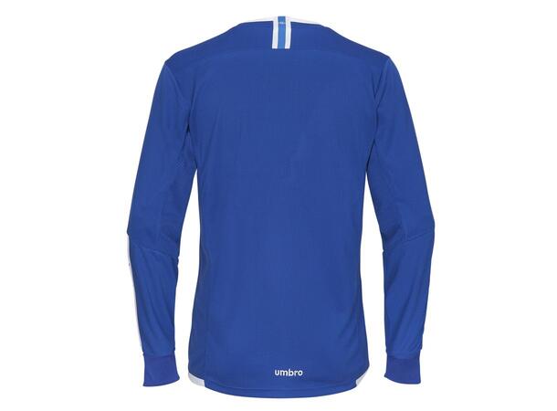 UMBRO UX Elite LS Jsy j Blå/Hvit 152 Flott langermet spillertrøye 