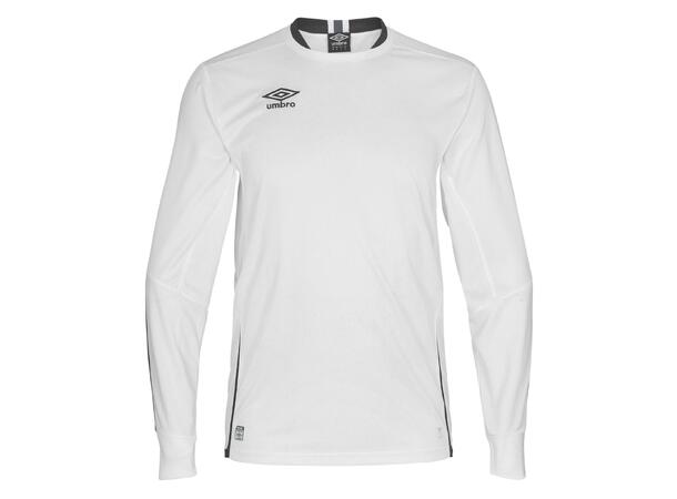 UMBRO UX Elite LS Jsy j Hvit/Sort 152 Flott langermet spillertrøye 