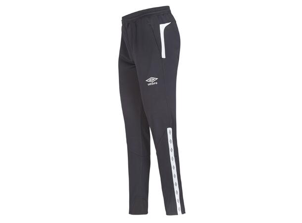 UMBRO UX Elite Pant Reg j Sort/Hvit 116 Treningsbukse i normal passform 