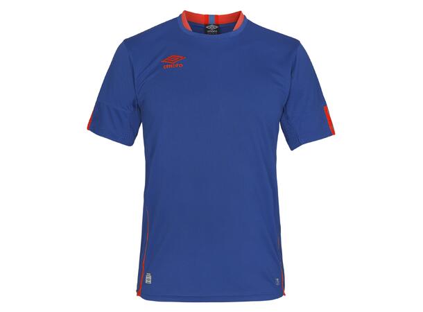 UMBRO UX Elite SS Jsy Blå/Rød L Flott kortermet spillertrøye 