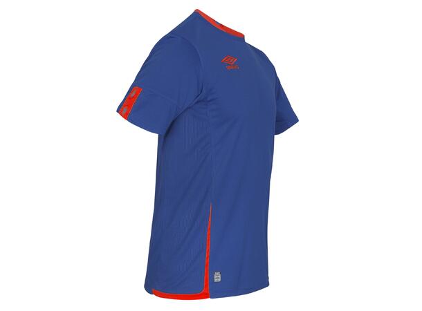 UMBRO UX Elite SS Jsy Blå/Rød L Flott kortermet spillertrøye 
