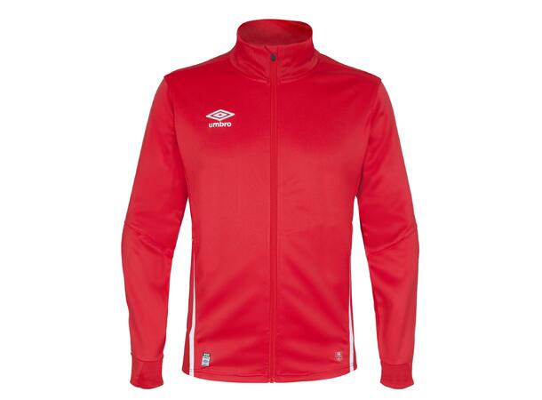 UMBRO UX Elite Track Jacket Rød XL Polyesterjakke med tøffe detaljer