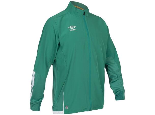 UMBRO UX Elite Trn Jkt jr Grønn/Hvit 164 Treningsjakke 