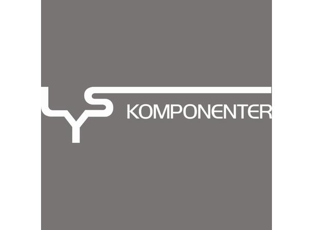 LOGO VÅG Lyskomponenter Hvit 21cm Logo til trykking 