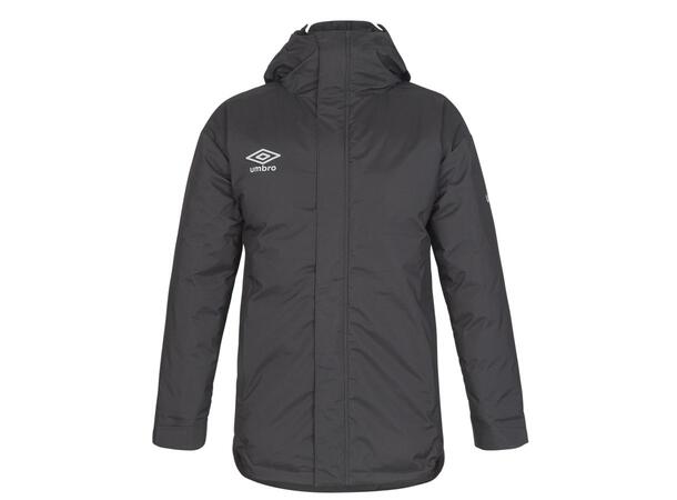 UMBRO UX Elite Coach Jacket jr Sort 164 Flott og varm jakke 