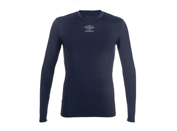 UMBRO UX Elite Underw Top Marine XL/XXL Teknisk tettsittende trøye med lang arm 