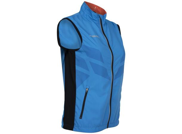 FIBRA Sync Trn Vest jr Blå 128 Vindtett vest 