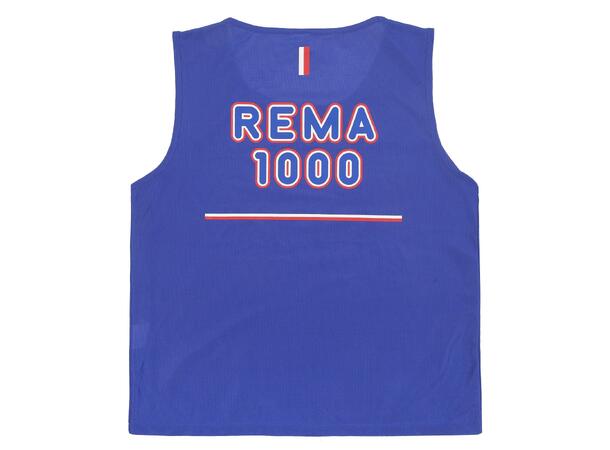 ST REMA 1000 Mark Vest 19 Blå POIK Markeringsvest i mesh med REMA 1000 logo 