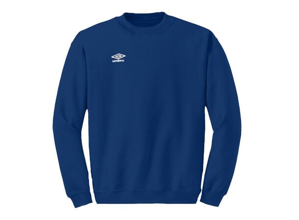 UMBRO Basic Crewneck Blå L Genser med rund hals og Umbro logo 