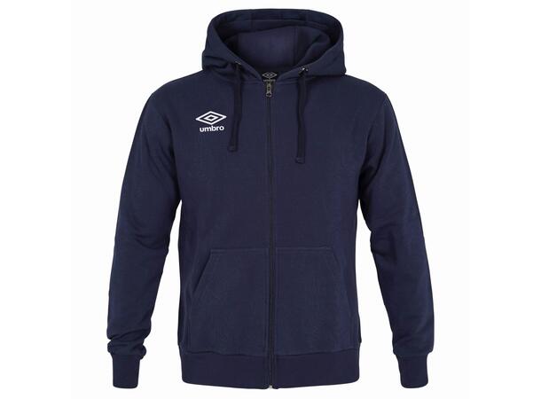 UMBRO Basic Hood Jacket Marine S Jakke med hette og liten logo 