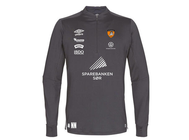 UMBRO Gimletroll UX Elite Half Zip JR Gimletroll Half Zip JR med logo 