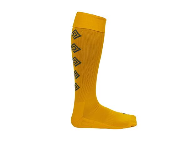 UMBRO UX Elite Fotb.Str Gul/Blå 30-34 Solide fotballstrømper - god passform 