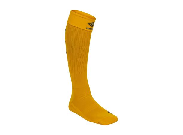 UMBRO UX Elite Fotb.Str Gul/Blå 30-34 Solide fotballstrømper - god passform 